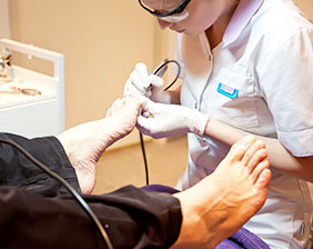 Tratamento para pés diabeticos